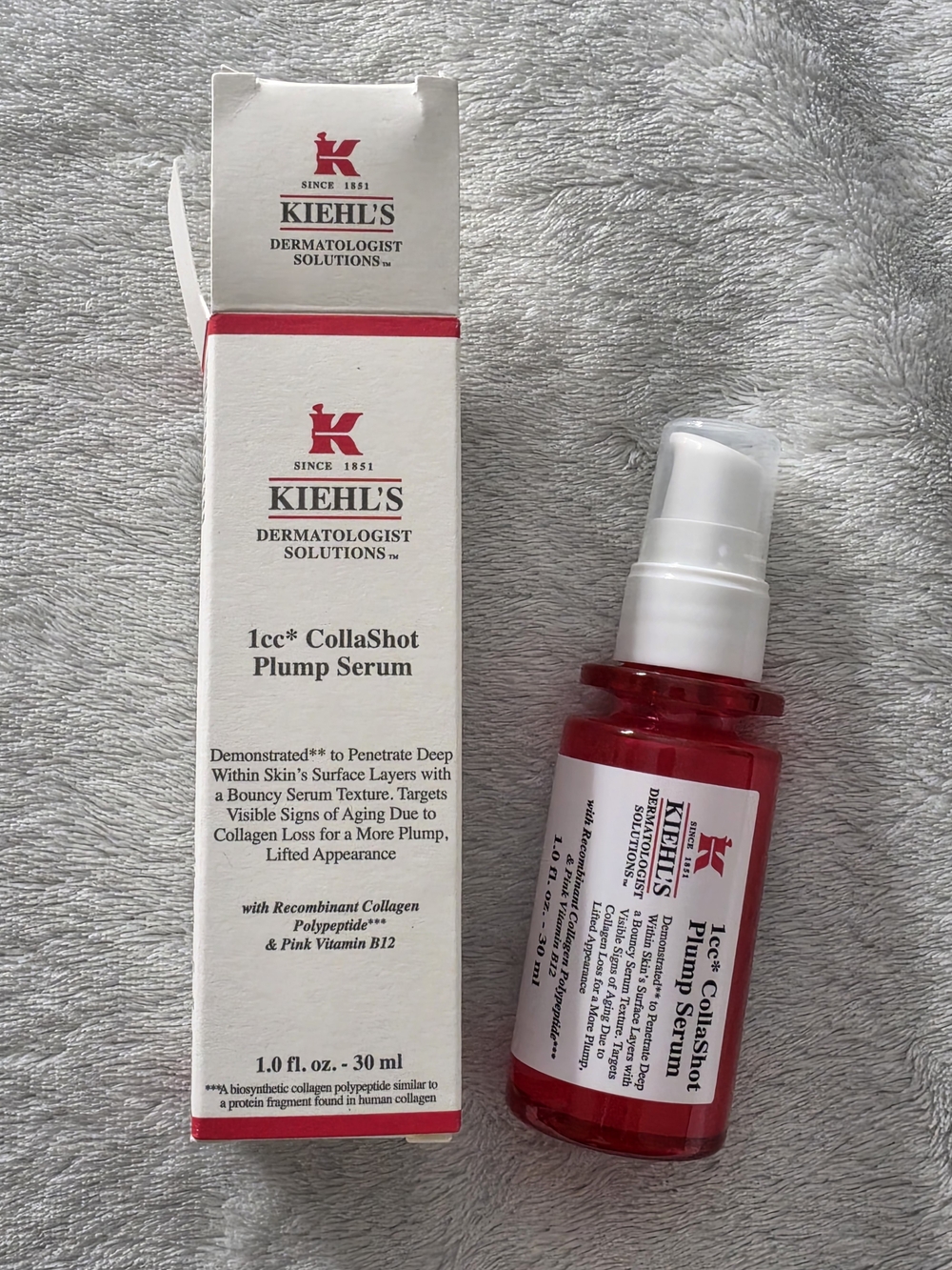 Kiehls Icc CollaShot Plump Serum 1 fl oz